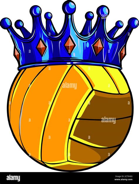 Sport Volley Ball Ballon Illustration Vectorielle Dessin Image