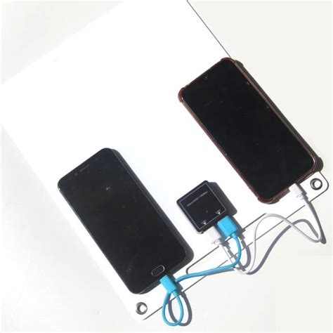 6W 10W 13W Taşınabilir Güneş Paneli Kiti Çift Dc 5V Usb Şarj Kiti Güne