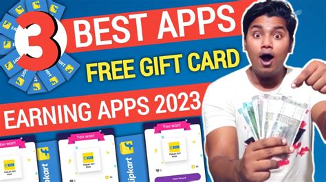 Top 3 Apps To Earn Free Gift Card How To Get Free Flipkart Gift Card