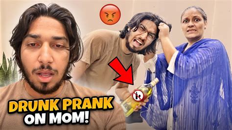 Drunk Prank On Mama 🥴 Gone Emotional 😭 Youtube