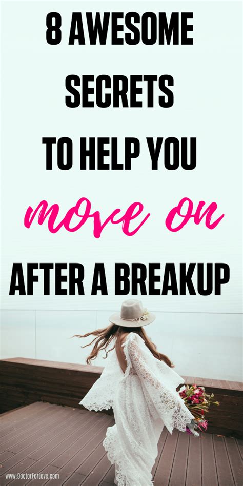 8 Secrets Of Successful Moving On After A Breakup After Break Up