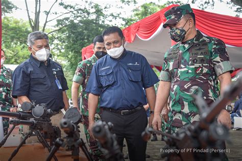 Pt Pindad Persero Ksad Jenderal Tni Dudung Abdurachman Tinjau