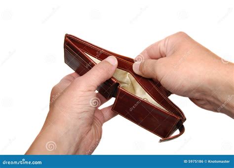 Empty Purse Stock Photo Image Of Ideas Finances Leather 5975186