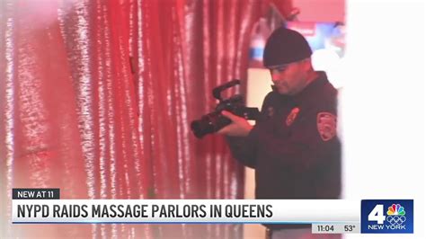 Nypd Raids Queens Massage Parlors That Were Alleged Fronts For Brothels