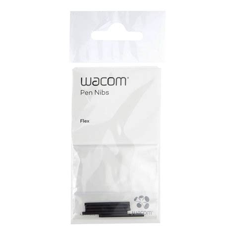 Wacom ACK 20004 Replacement Flex Pen Nibs 5 Pack Black For Intuos 4