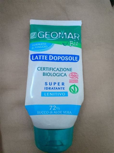 Geomar Bio Latte Doposole Certificazione Biologica Ml Inci Beauty