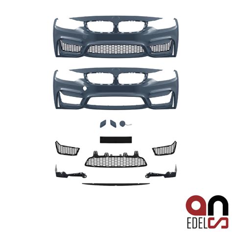 AN Evo Stoßstange vorne für SRA mit ohne PDC passt für BMW 4er F32 F33