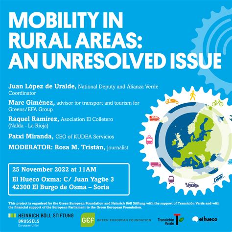 Mobility in Rural Areas: An Unresolved Issue - Green European Foundation