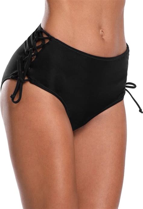 Beautyin Womens Bikini Bottoms Ruched Swim Bottoms Full Coverage Swim