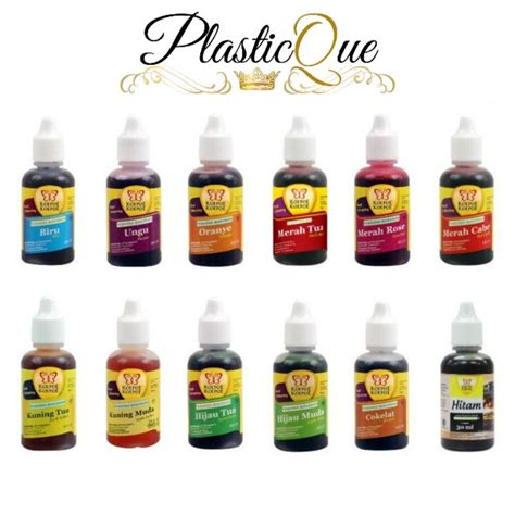 Jual Pewarna Makanan Koepoe Koepoe 30ml 30 Ml Food Colouring Kue Cake