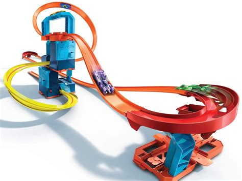 Hot Wheels Track Builder Unlimited Ultra Stackable Booster Kit Motorized Set 5 Plus