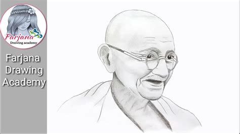 Learn How To Draw Mahatma Gandhi (Politicians) Step By Step, 44% OFF