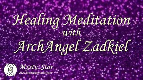 ArchAngel Zadkiel | Archangels, Archangel zadkiel, Healing meditation