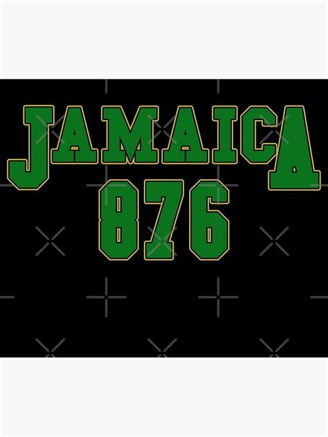 Jamaica 876 Poster By Everythingja Redbubble