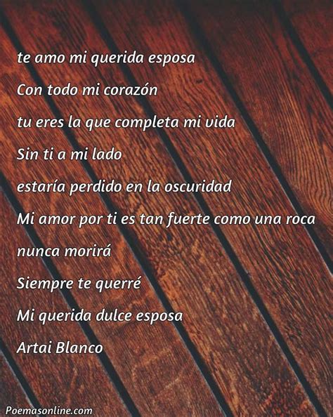 Poema Para Esposa