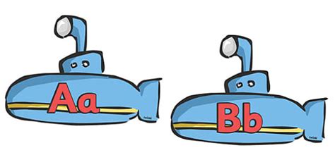 Free A Z Alphabet On Submarines L Enseignant A Fait