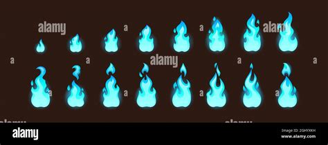 Cartoon Fire Flame Sheet Sprite Animation Vector Image, 59% OFF