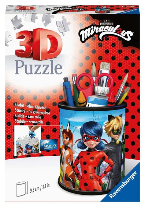 D Puzzle Ravensburger Utensilo Miraculous Teile Kaufen Spielwaren