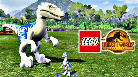 LEGO Jurassic World BLUE E SEU FILHOTE JURASSIC WORLD DOMÍNIO YouTube