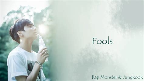 Bts Rap Monster X Jungkook Fools Cover Youtube