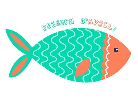 Poisson d avril à découper 1