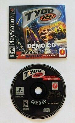 PlayStation Tyco R C Assault With A Battery Demo CD Not For Resale PS1