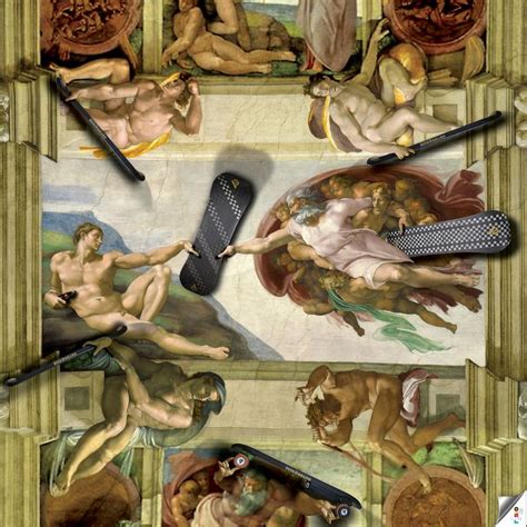 La Creazione Di Adamo Michelangelo Cappella Sistina Musei Vaticani A