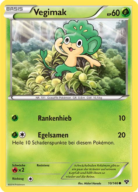 Vegimak 10 146 Wert Bild Künstler Seltenheit Pokemonkarte de