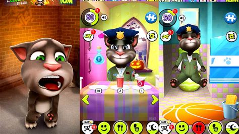 Talking Tom Cat Vs My Talking Tom Gameplay Android Ipad Ios For