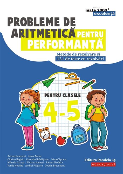 Probleme de aritmetică pentru performanţă Metode de rezolvare şi 121