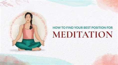 Find The Best Position For Meditation Importance Of Correct Position