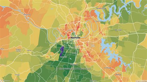 The Best Neighborhoods in Nashville, TN by Home Value ...