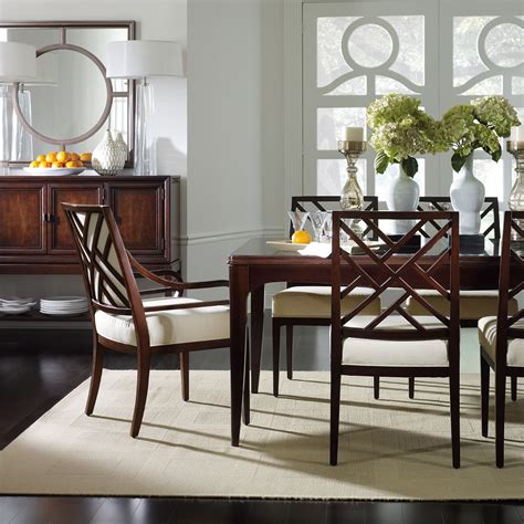 Stanley Furniture Continuum Parsons Leg Dining Set Atg Stores