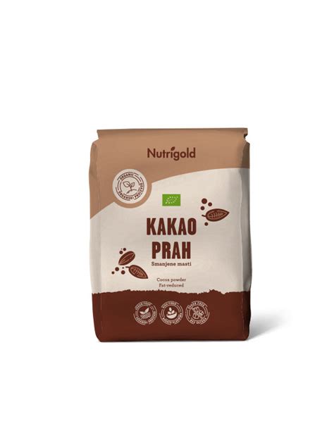 Nutrigold Kakao Prah 500g Tvornica Zdrave Hrane