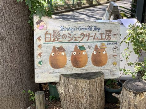 Shirohiges Cream Puff Factory The Only Official Totoro Bakery Cafe