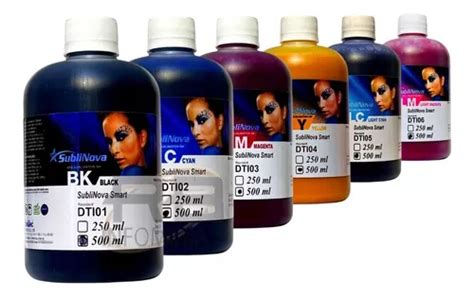 6 X 500ml Tinta Sublimatica L800 L805 6850 L1800 Dti Inktec