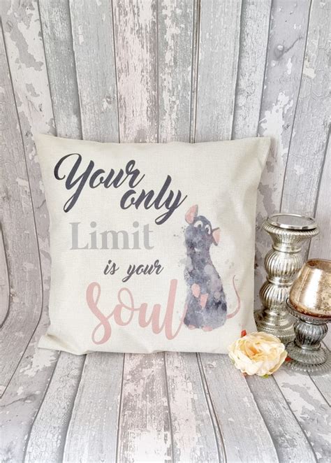 Disney Ratatouille Movie Inspired Quote your Only Limit - Etsy