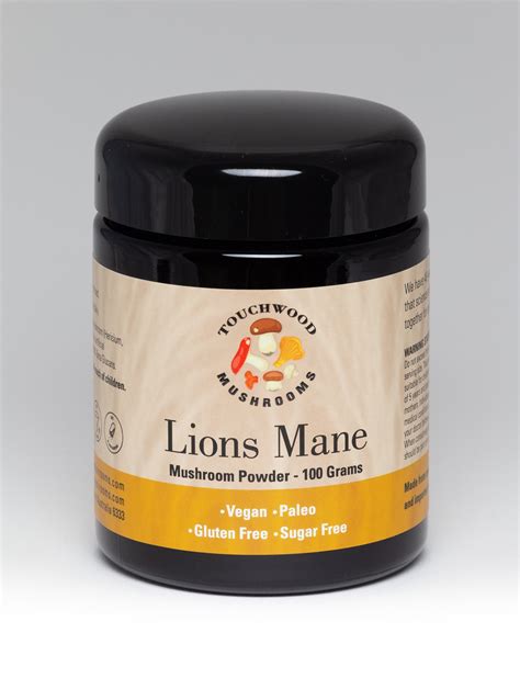 Lions Mane Mushroom Powder · Buy Online · Touchwood Mushrooms