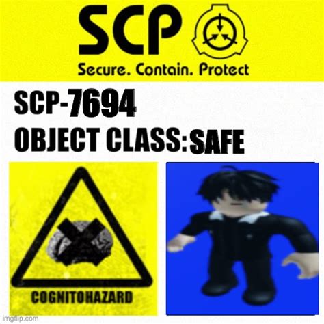 Scp 7694 Label Imgflip