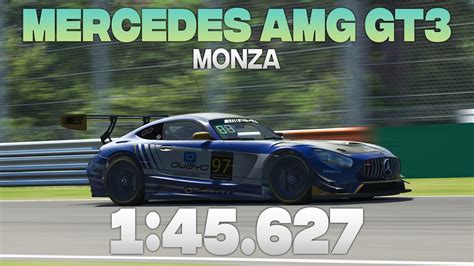 MERCEDES AMG GT3 | MONZA – 1:45.627 – Share your car setups and create ...