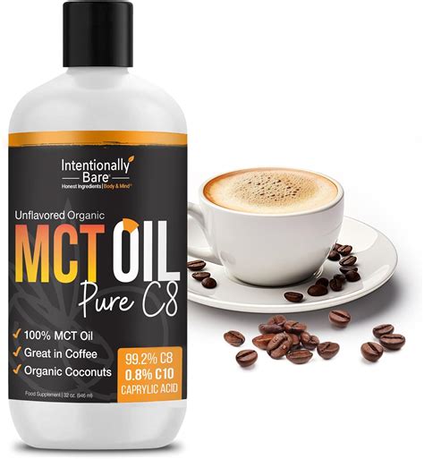 Intentionally Bare Pure C Aceite Org Nico Mct Keto Paleo Vegano