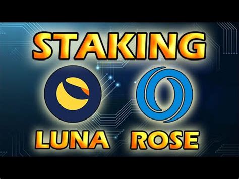 C Mo Hacer Staking De Terra Luna Y Oasis Rose Paso A Paso Youtube