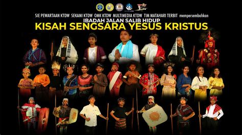 Ibadah Jalan Salib Hidup KISAH SENGSARA YESUS KRISTUS YouTube