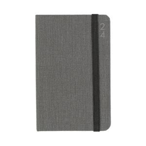 Collins Designer 2024 Pocket Diary Week To A View Charcoal By