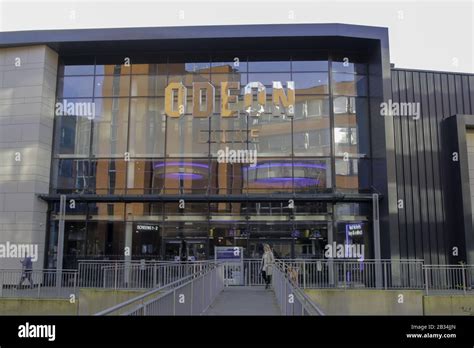 STAFFORD, UNITED KINGDOM - Dec 28, 2019: View of an Odeon cinema in the ...