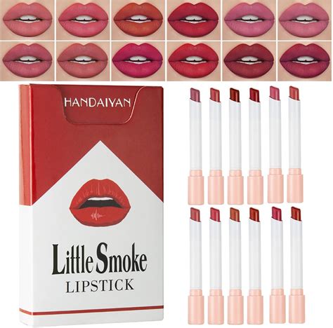 Amazon Sweetshion Creative Cigarette Lipstick Nude Velvet Lip