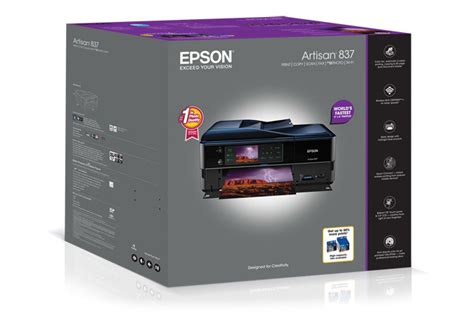 C11cb20201 Epson Artisan 837 All In One Printer Inkjet Printers