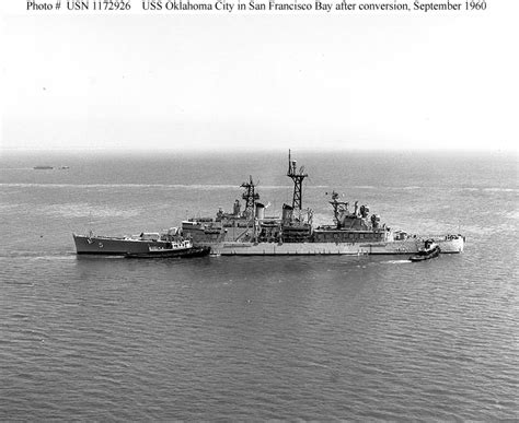 Usn Ships Uss Oklahoma City Clg 5 Later Cg 5 Previously Cl 91