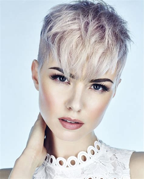 Grey Pixie Hair Cut And Gray Hair Colors For Short Hair 2018 Fashionre