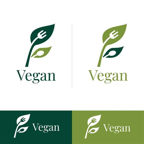 Vector Graphic Design, Veganfood Logo Design 34193091 Vector Art at Vecteezy